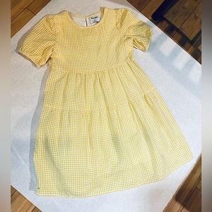 Dress checker pattern